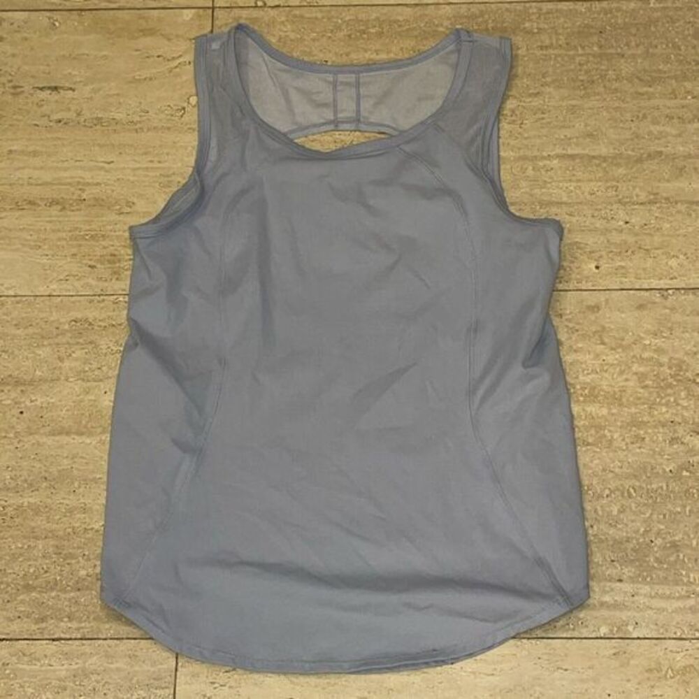 AS Revival Women's Blue Mesh Tank Top Size S